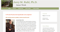 Desktop Screenshot of jerryruhl.com